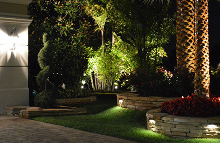 Sanctuary Gardens Landscape Lighting